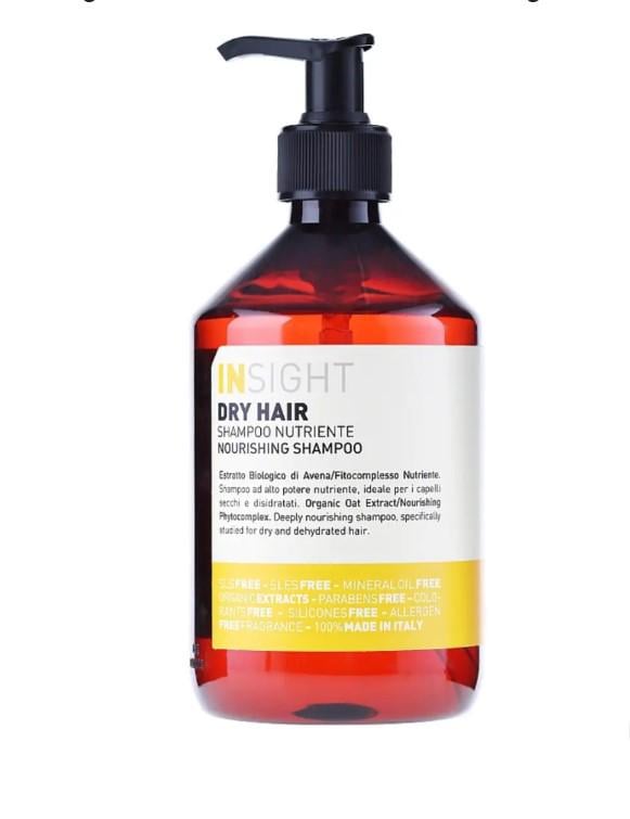 Шампунь живильний для сухого волосся Insight Dry Hair Nourishing Shampoo 400 мл