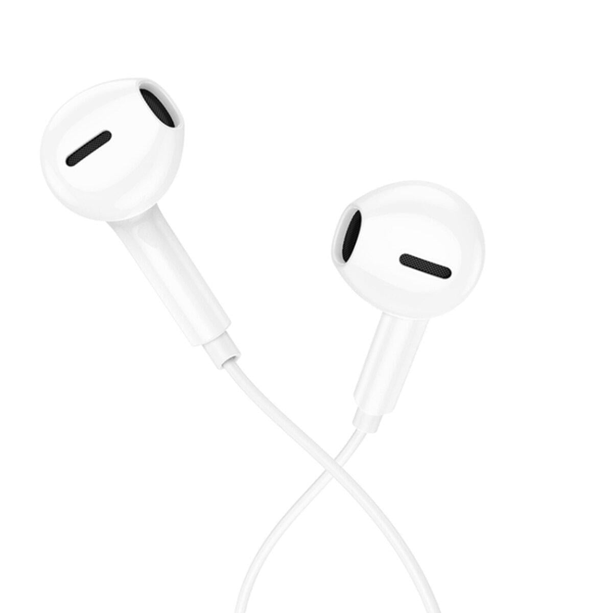 Наушники Borofone BM71 Light Song 3,5 мм mini-jack White (BM71W)