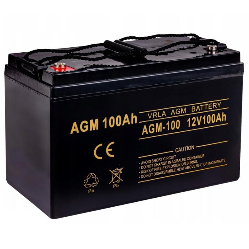 Батарея акумуляторная Volt Polska AGM 12V 100 Ah VRLA для ИБП (tf1389) - фото 2