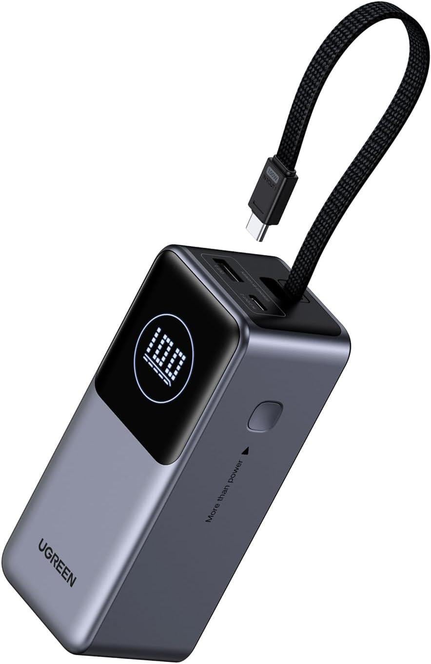 Повербанк UGREEN PB723 Nexode 130W 20000 mAh Ultra Grey (55365)