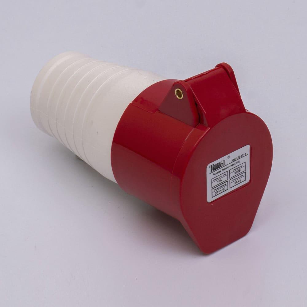 Розетка силовая TAKEL переносная 215 3P+PE+N 16A 380V IP44 (29177516)