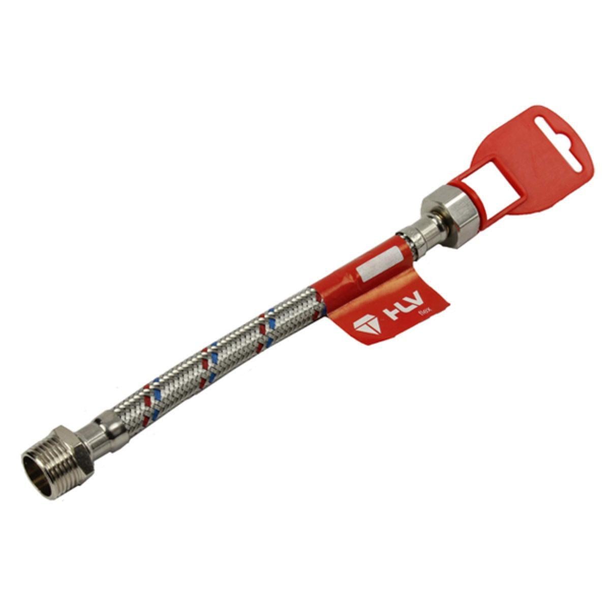 Шланг для подвода воды гибкий HLV Flex 1/2х1/2" ЗВ 0,4 м (30694) Шланг для подвода воды гибкий HLV Flex 1/2х1/2" ЗВ 0,4 м (30694)
