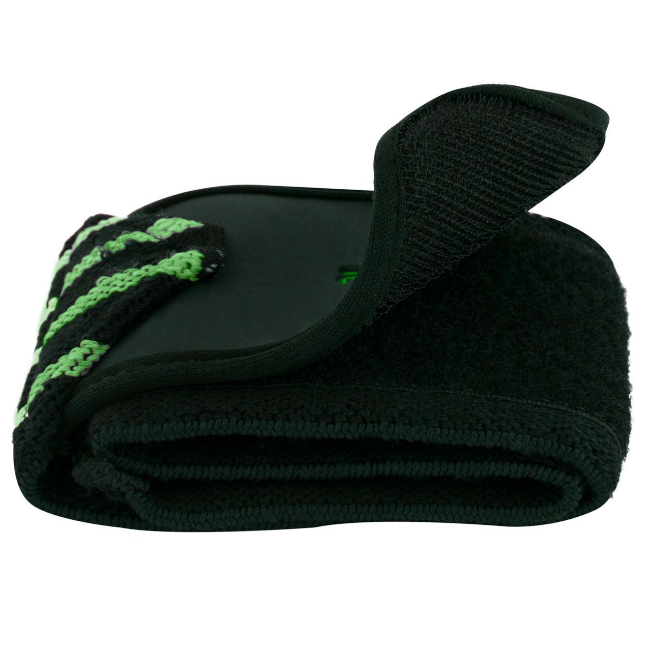 Бинти кистьові PowerPlay 3081 Чорно-Зелений (A-012425) - фото 4