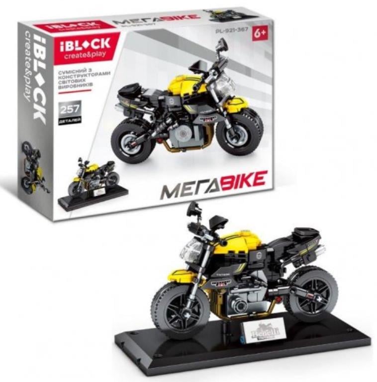 Конструктор Iblock Мегабайк 257 дет.