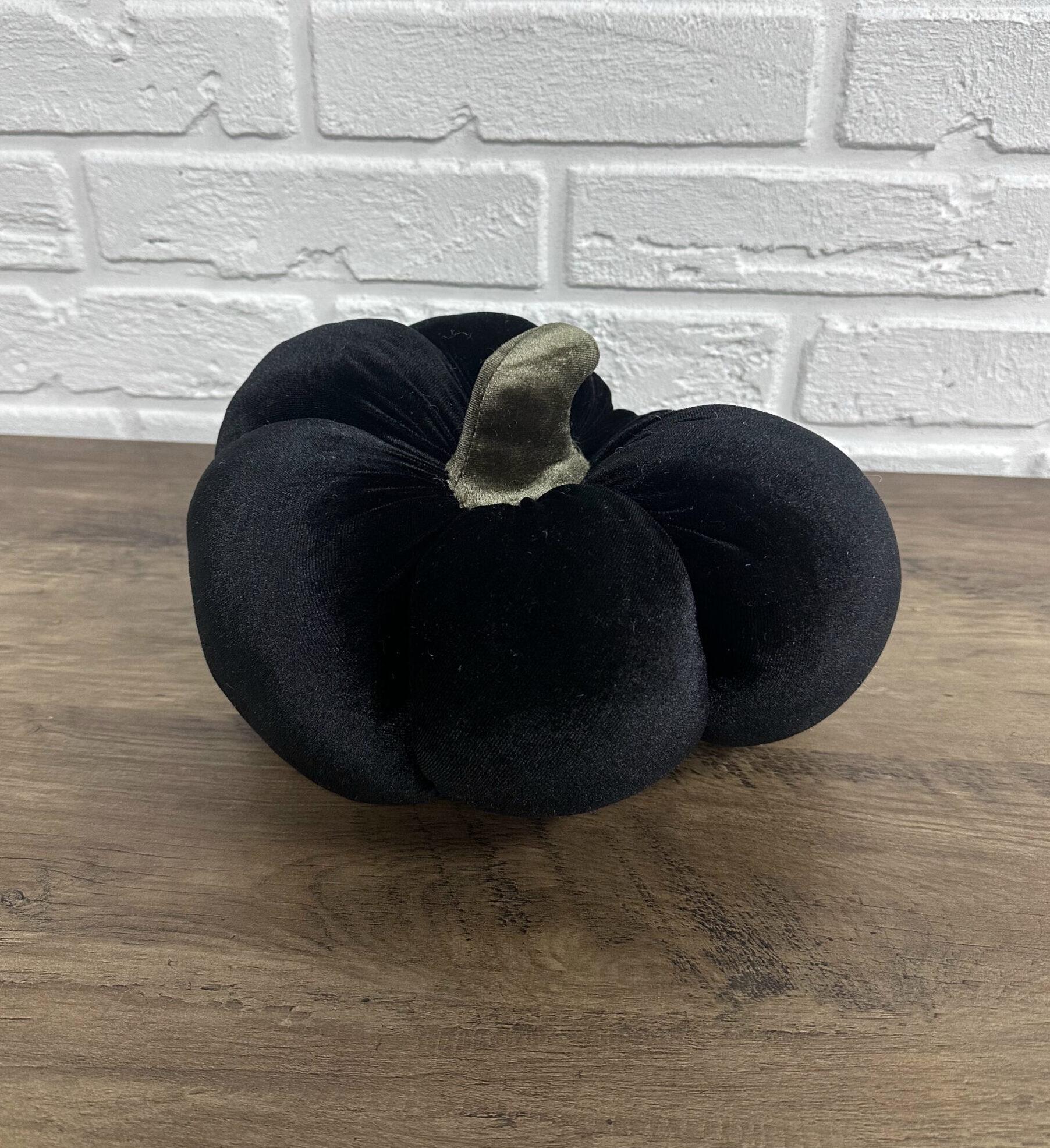 Подушка Comfort Home тыква декоративная велюровая мерцающая Ø 40 см - фото 1