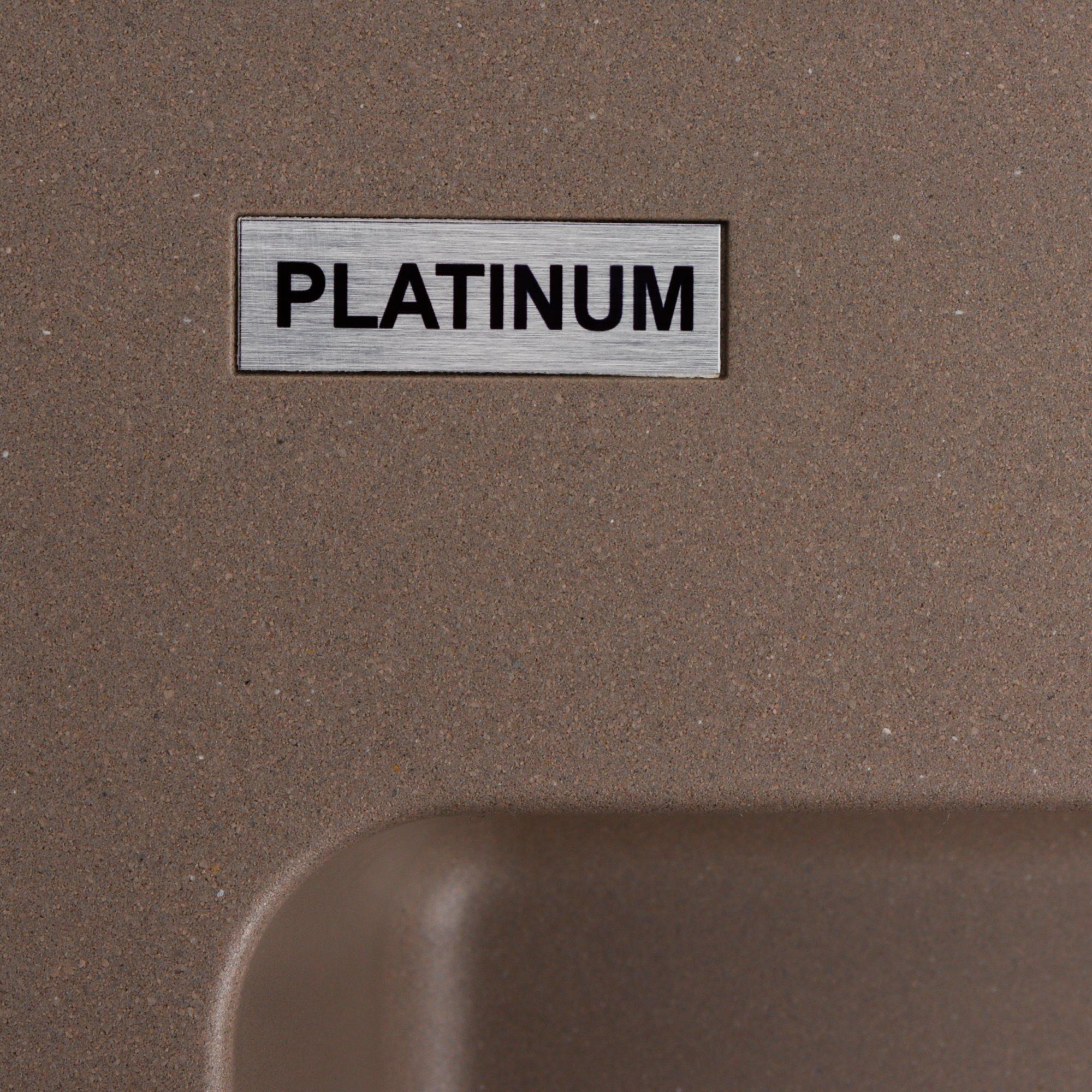 Мойка для кухни гранитная Platinum 7850 Bogema матовая Дюна - фото 7 Мойка для кухни гранитная Platinum 7850 Bogema матовая Дюна - фото 7