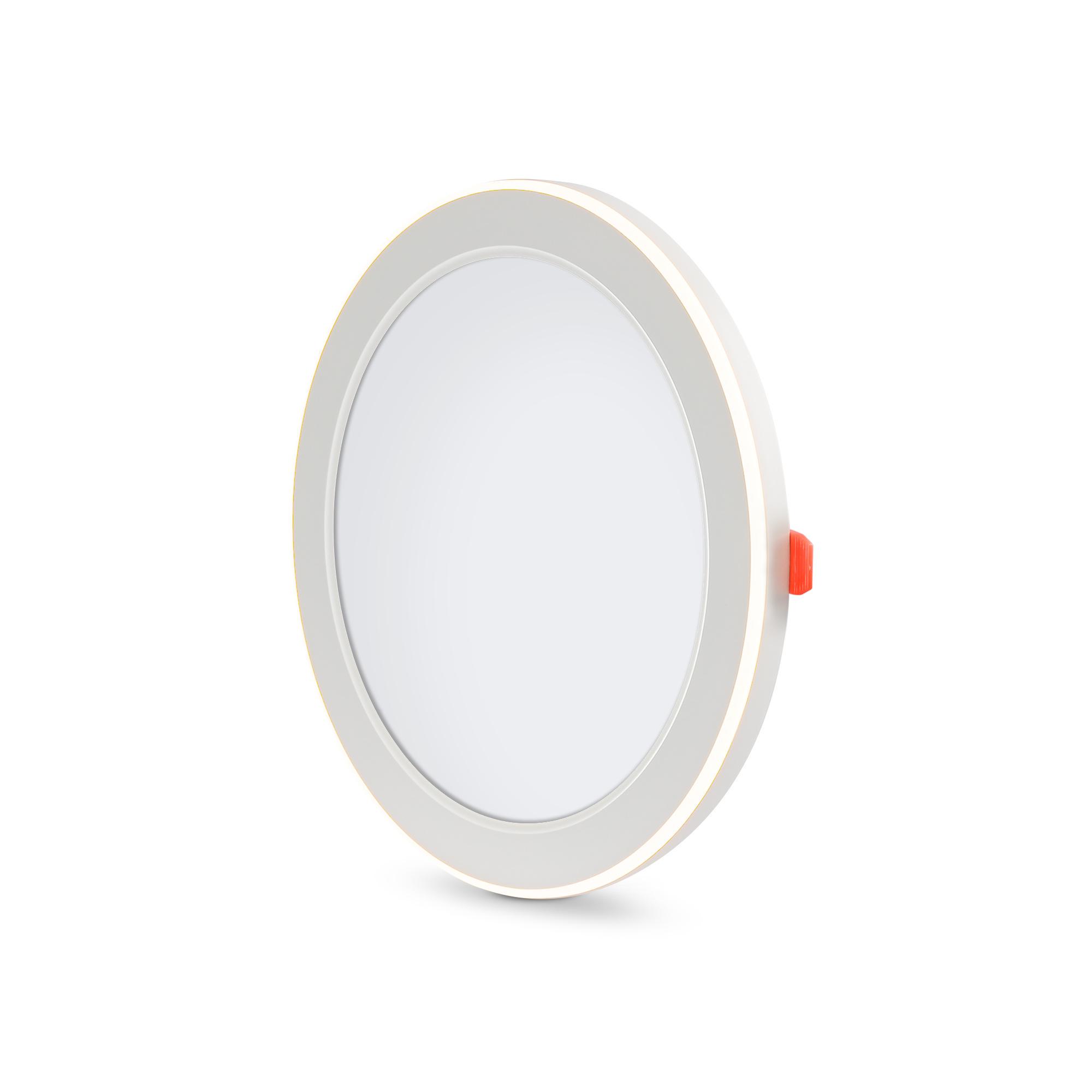 Світильник LED Videx DL4R вбудований з декоративним підсвічуванням 18 W 6 W 5000 K 2700 K 220 V VL-DL4R-1852 (27948) - фото 4 Світильник LED Videx DL4R вбудований з декоративним підсвічуванням 18 W 6 W 5000 K 2700 K 220 V VL-DL4R-1852 (27948) - фото 4