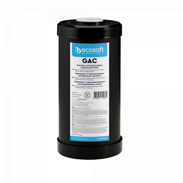 Картридж Ecosoft GAC 4,5"x10" с гранулированным активированным углем (CHV4510ECO)