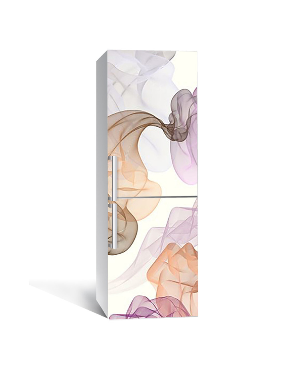 Наліпка 3D на холодильник Zatarga Повітряний шифон вінілова 650х2000 мм (1323460721)