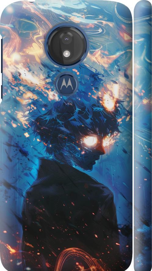 Чехол на Motorola Moto G7 Power Сатору Годжо (6129m-1657-42517)