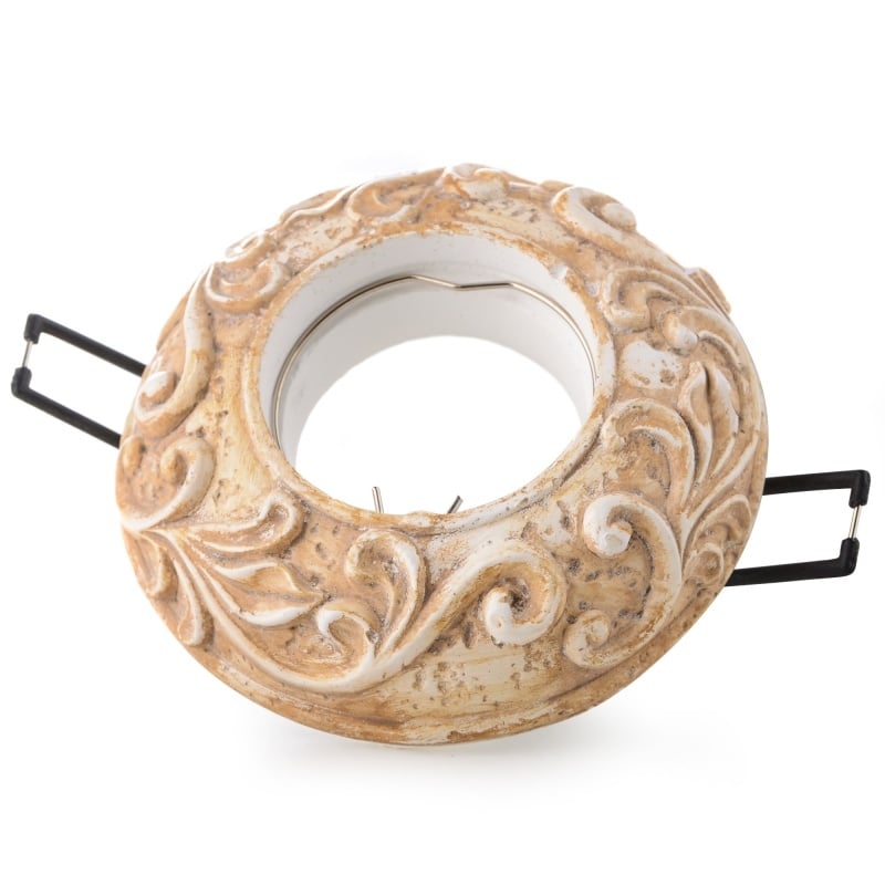 Светильник точечный Brille HDL-GA6 G5.3 Ant/WH (36-061)