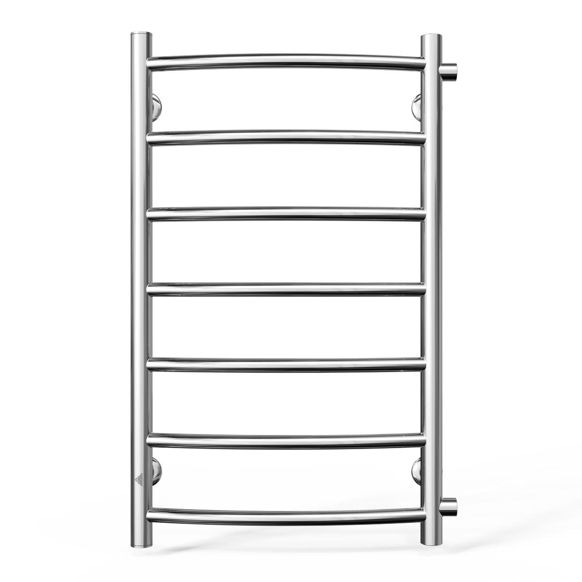 Полотенцесушитель водяной для ванной Laris Классик П7 нержавеющей стали из 400х700 мм б/п 1/2" мц 600 мм Хром (147-127-71207593)