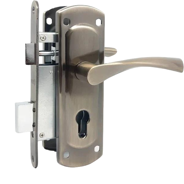 Замок врезной с ручками Kedr Class 1423 AB (9032)