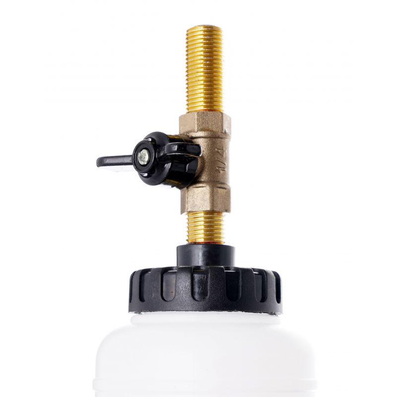 Комплект для прокачування/заміни гальмівної рідини Kraft&Dele 6-12 бар 0,75 л 180 л/хв (KD1457) - фото 7 Комплект для прокачування/заміни гальмівної рідини Kraft&Dele 6-12 бар 0,75 л 180 л/хв (KD1457) - фото 7