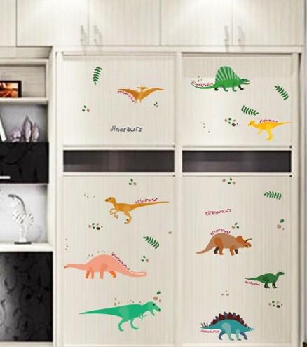 Наклейка дитяча на стіну Green Life Динозаври 50х70 см (SK7071) - фото 4 Наклейка дитяча на стіну Green Life Динозаври 50х70 см (SK7071) - фото 4