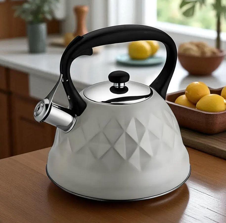 Чайник Kettle A1 зі свистком 3 л (30430) - фото 2 Чайник Kettle A1 зі свистком 3 л (30430) - фото 2