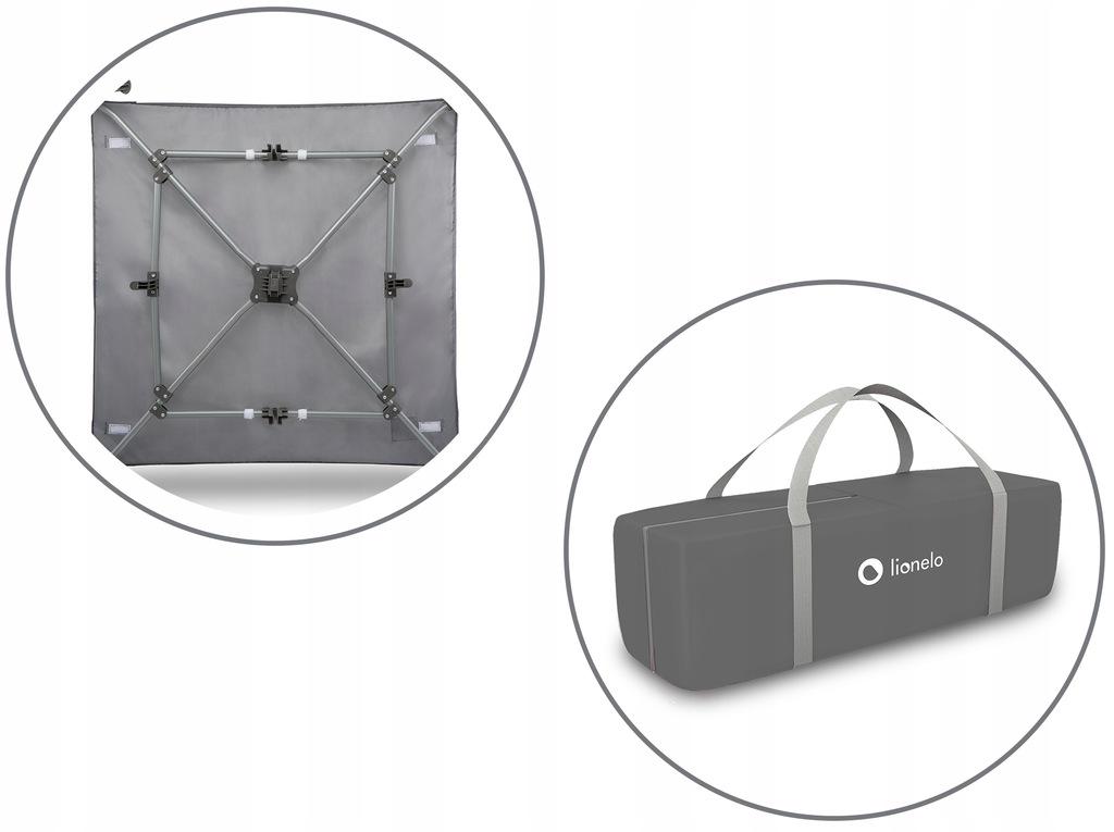 Манеж Lionelo Sofie Grey Scandi - фото 3