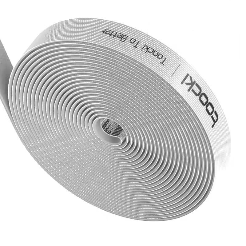 Органайзер для фиксации кабелей 5 м Белый (2498595962)