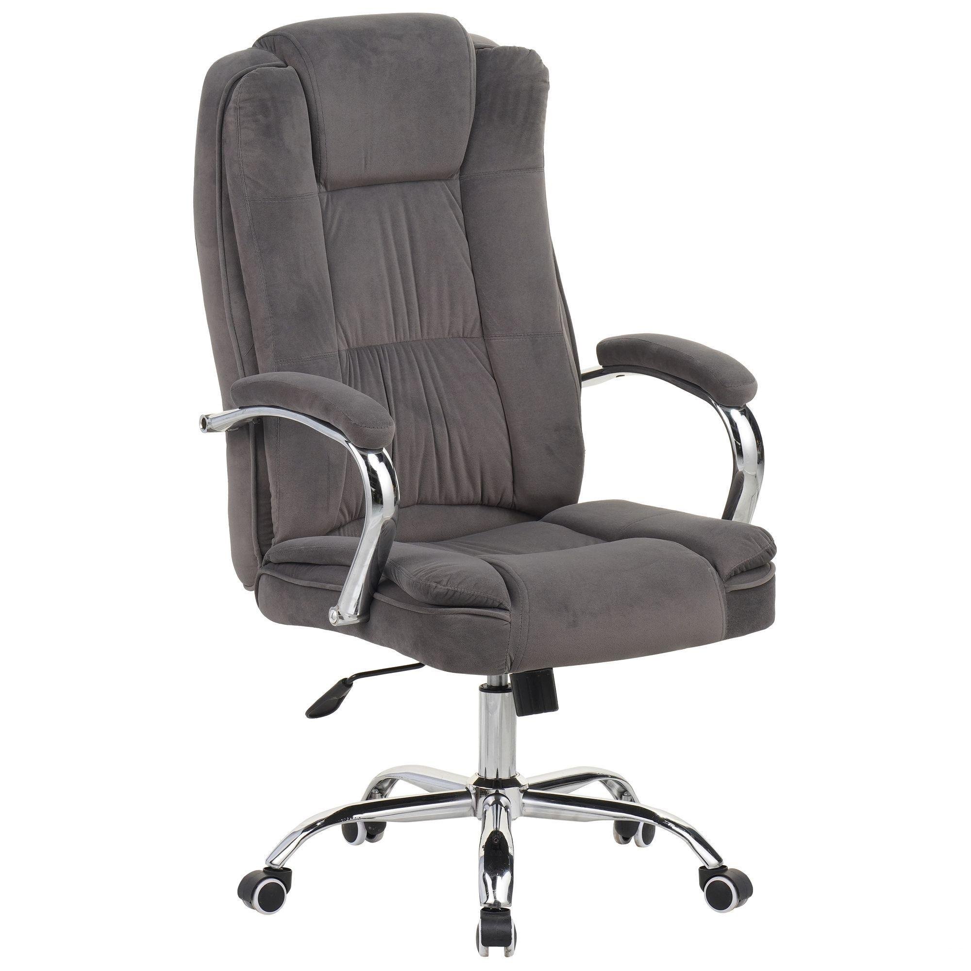 Офисное кресло руководителя AMF Julian Tilt велюр Серый (554019)