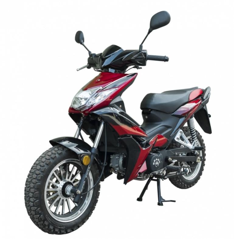 Мотоцикл Spark SP125C-4WQ Красный - фото 9