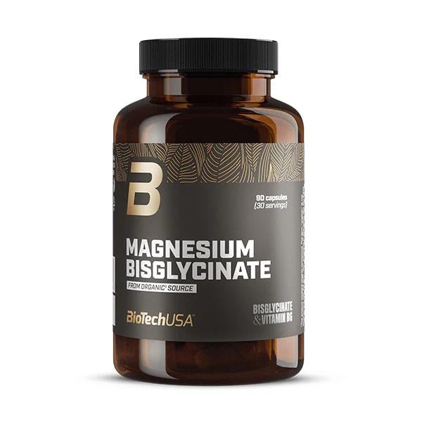Магній бісгліцинат Biotech Magnesium Bisglycinate 90 кап.
