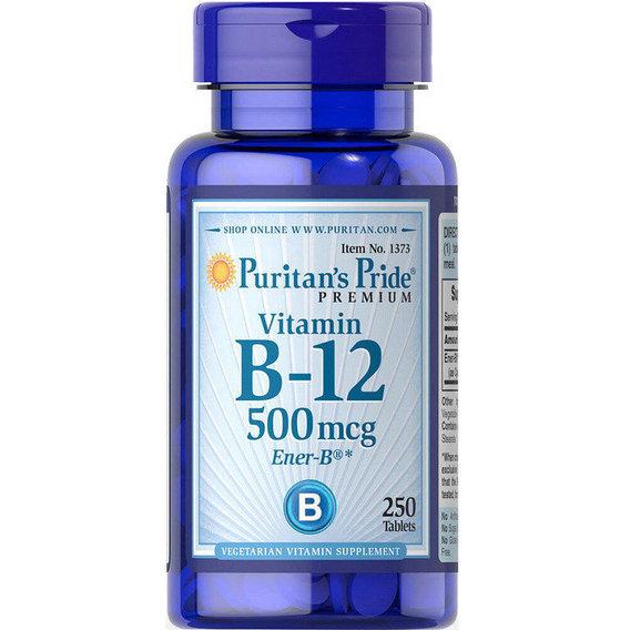 Метилкобаламин Puritan's Pride Vitamin B-12 500 mcg 250 Tabs Метилкобаламин Puritan's Pride Vitamin B-12 500 mcg 250 Tabs