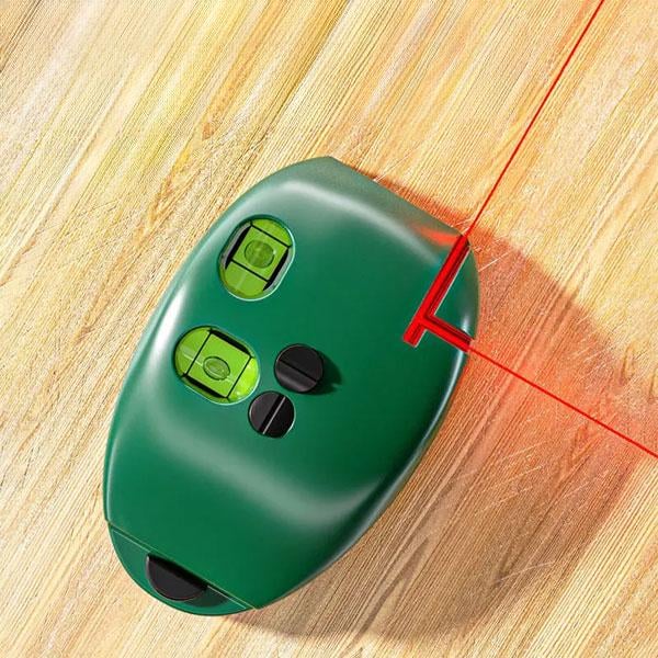 Уровень лазерный магнитный с двумя пузырьковыми уровнями (2906) - фото 2