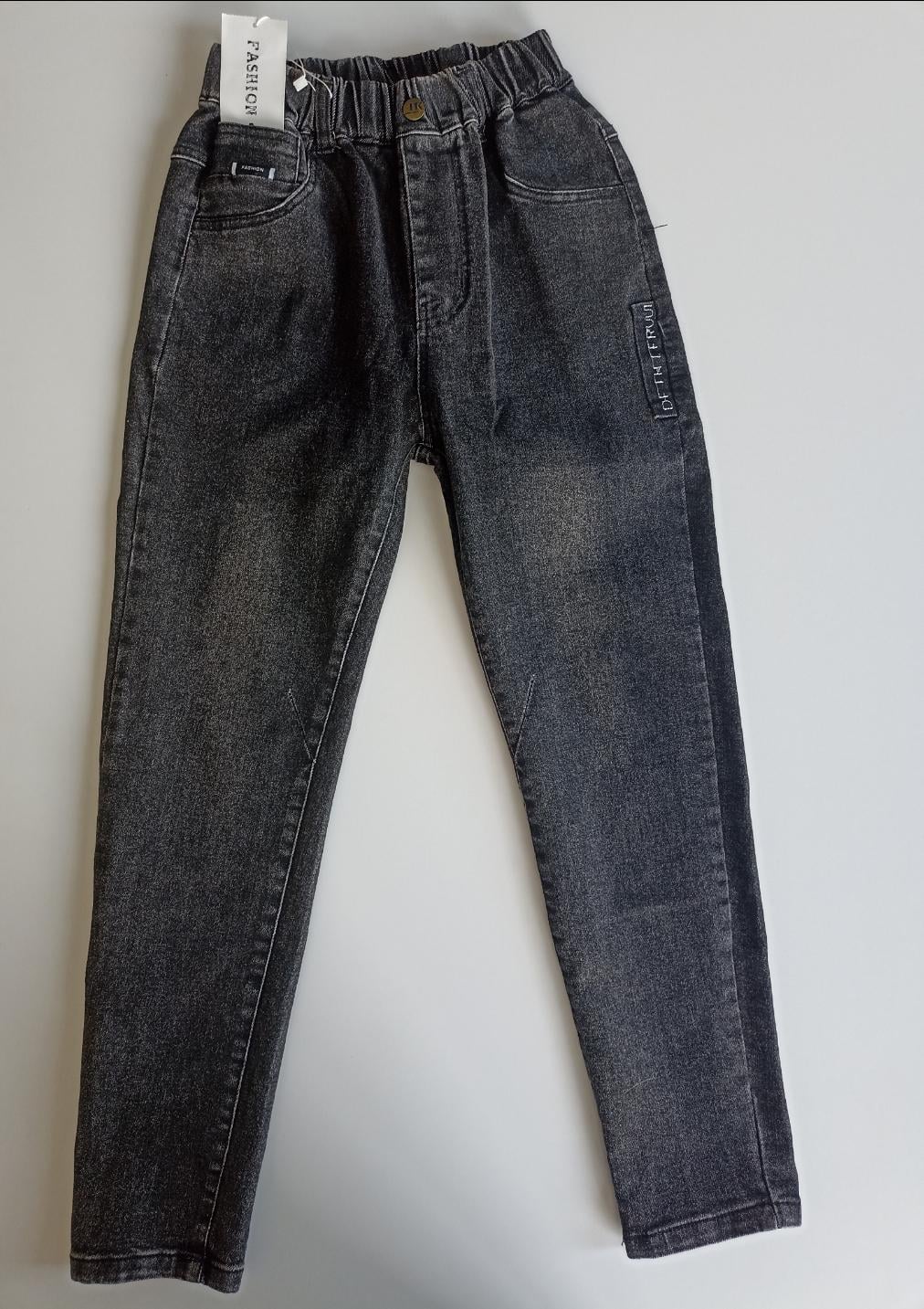 Джинси для хлопчика 160 см Темно-сірий (20621569) Джинси для хлопчика 160 см Темно-сірий (20621569)