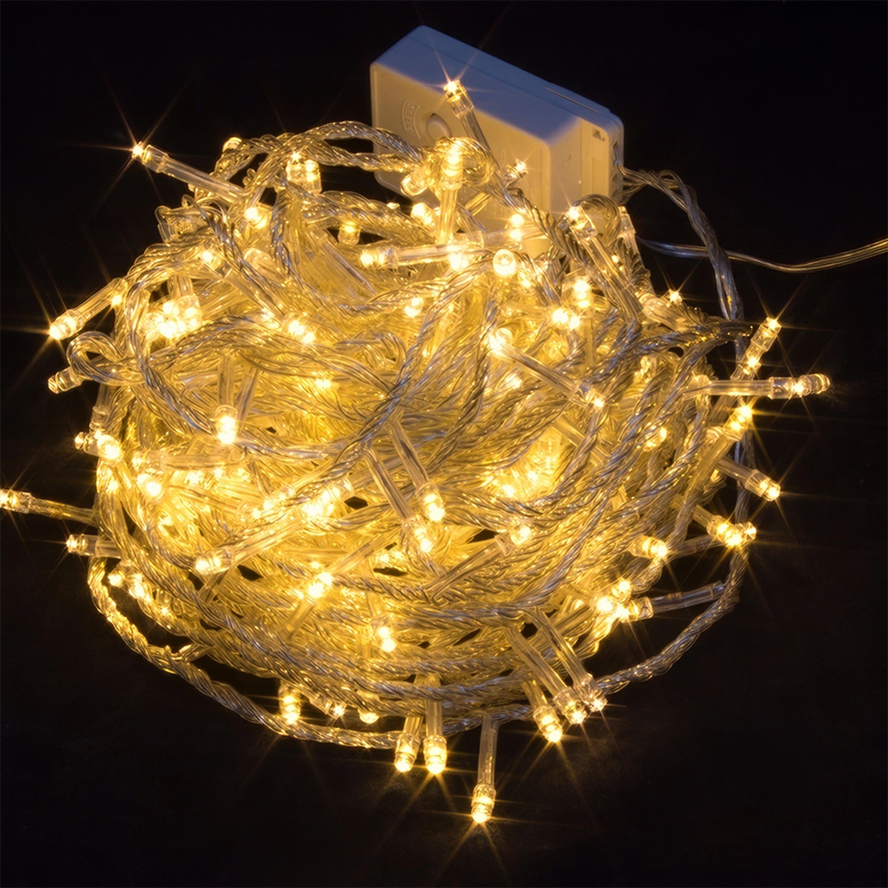 Гірлянда світлодіодна 10 м 220V Білий теплий (WLS-QX-DC2153W10) - фото 3