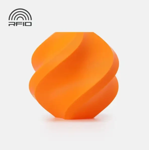 Пластик Bambu Lab PLA Basic с RFID-меткой и катушкой Pumpkin Orange (10301) Пластик Bambu Lab PLA Basic с RFID-меткой и катушкой Pumpkin Orange (10301)