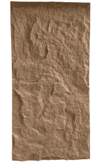 3D-панель Ронда 1 1200х600х30 мм Бежевый (2386546305)