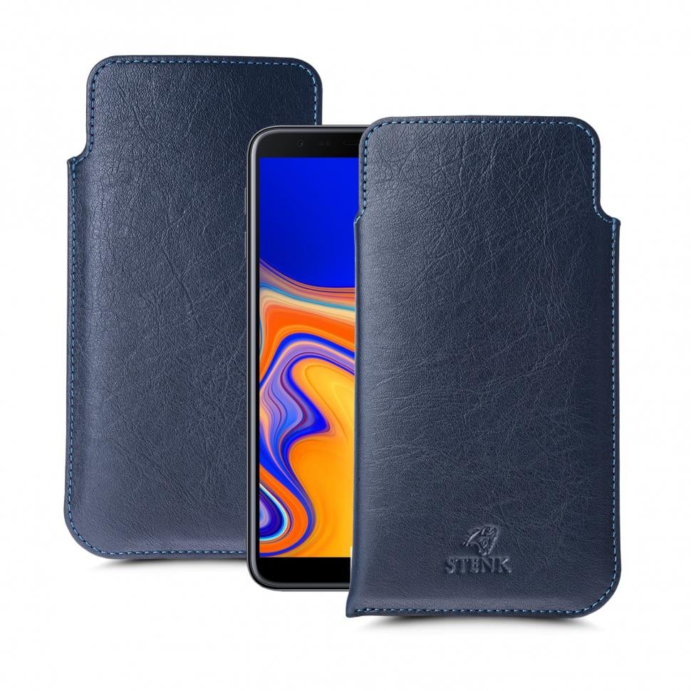 Футляр Stenk Elegance для Samsung Galaxy J6 Plus (2018) Синий (62383)