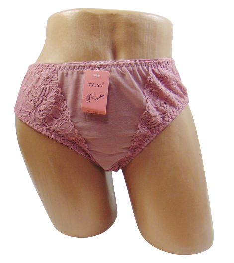Трусы ажурные Teyi 20011 2XL Пудровый