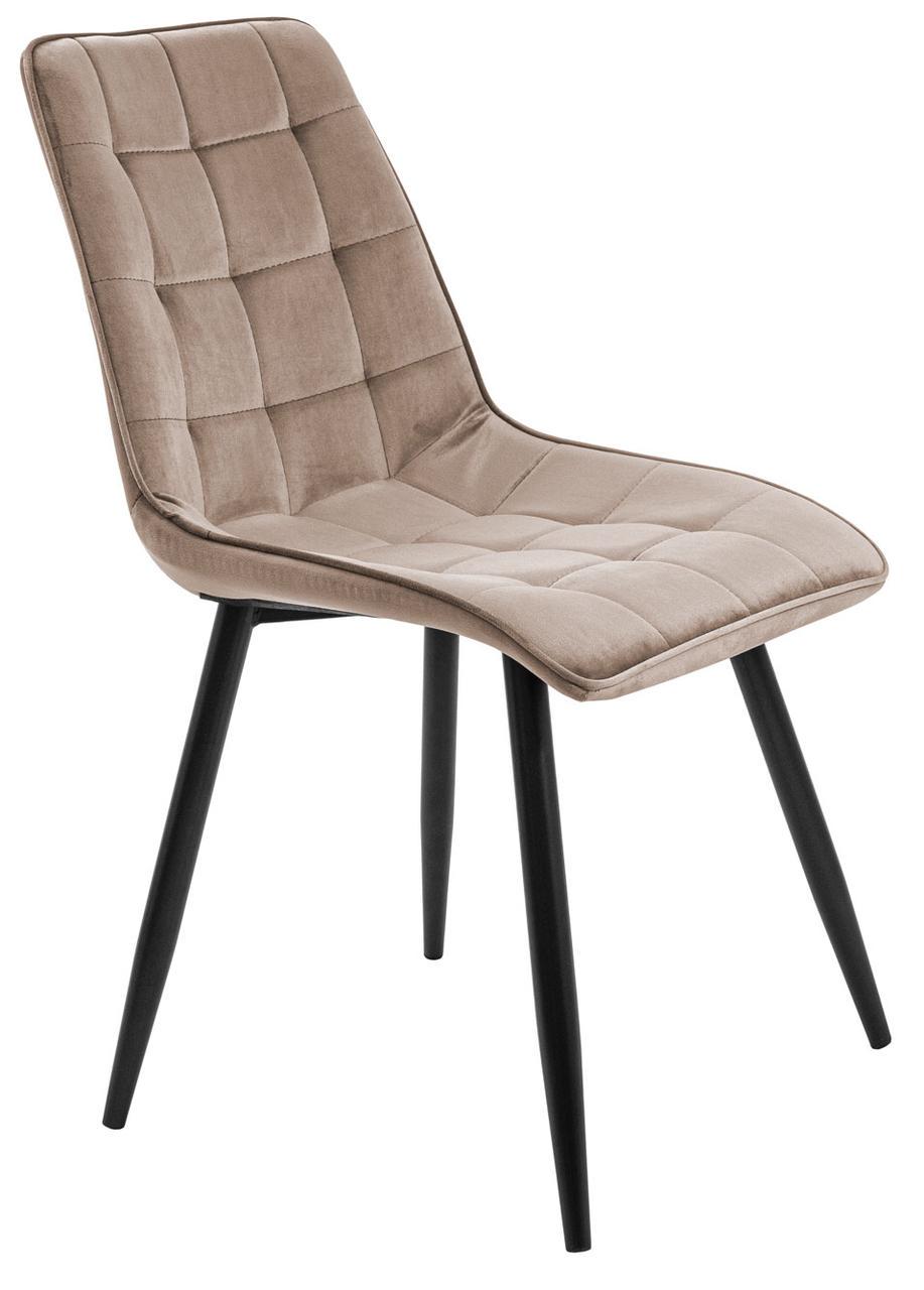 Стул FSolutions Асти ножки черные Какао