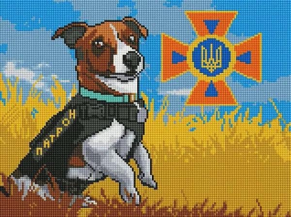 Алмазна мозаїка Пес Патрон 30х40 см (1877240982) Алмазна мозаїка Пес Патрон 30х40 см (1877240982)
