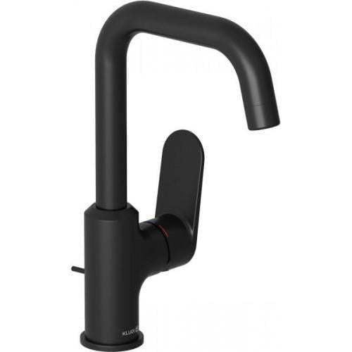 Смеситель для раковины KLUDI X1 однорычажный Черный матовый (47118-01)