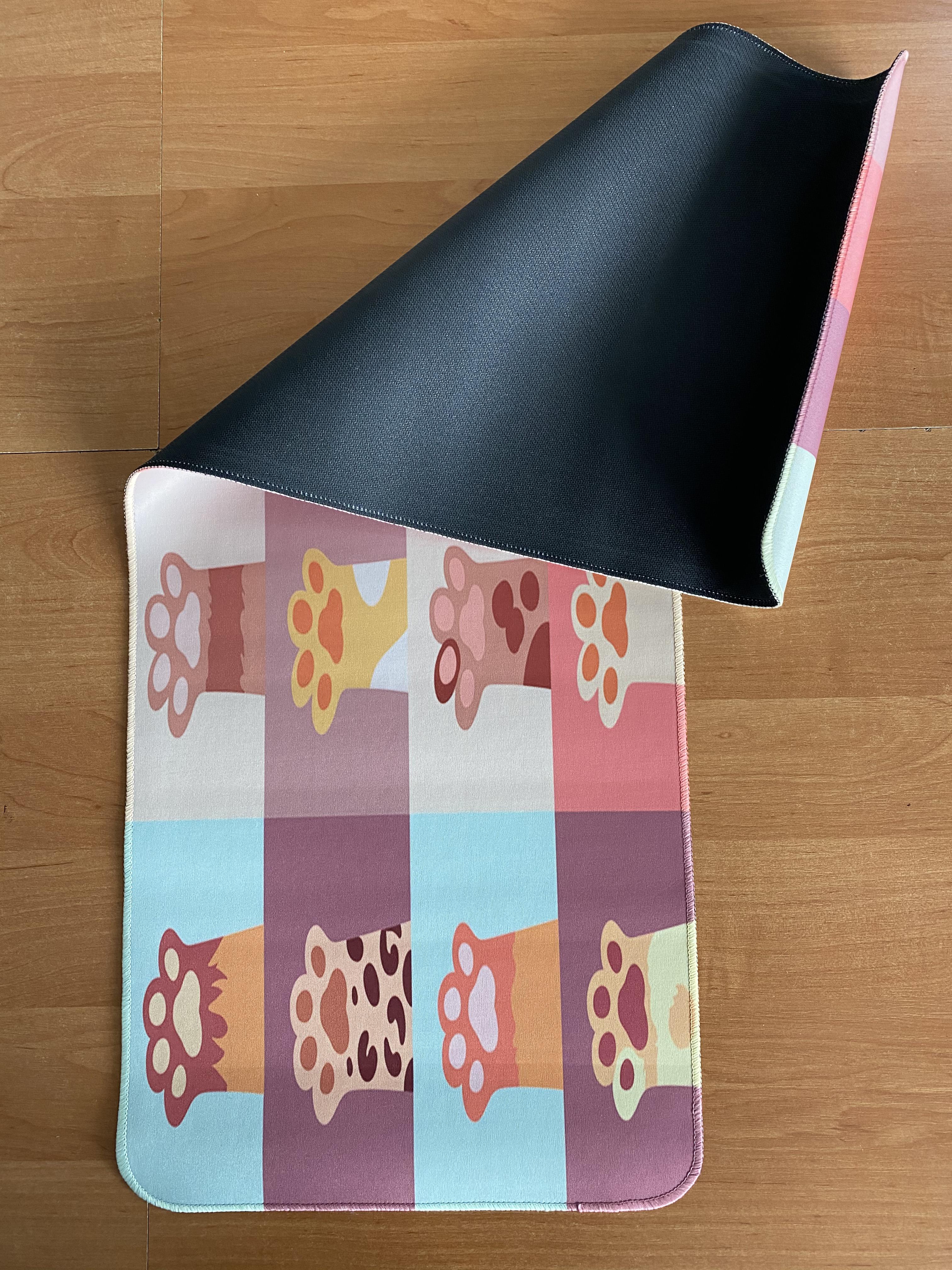 Игровой коврик для мышки Лапки 300х800 мм - фото 4 Игровой коврик для мышки Лапки 300х800 мм - фото 4