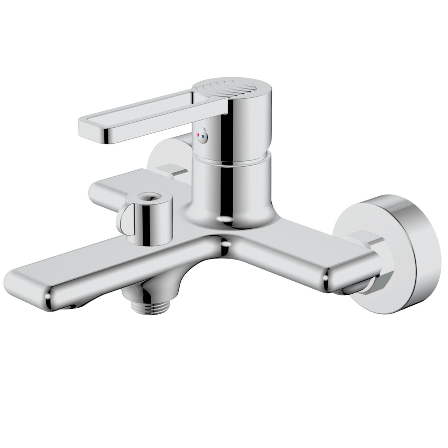 Змішувач для ванної Q-tap Taurus QTTAU259CRM45661 одноважільний Хром (233719)