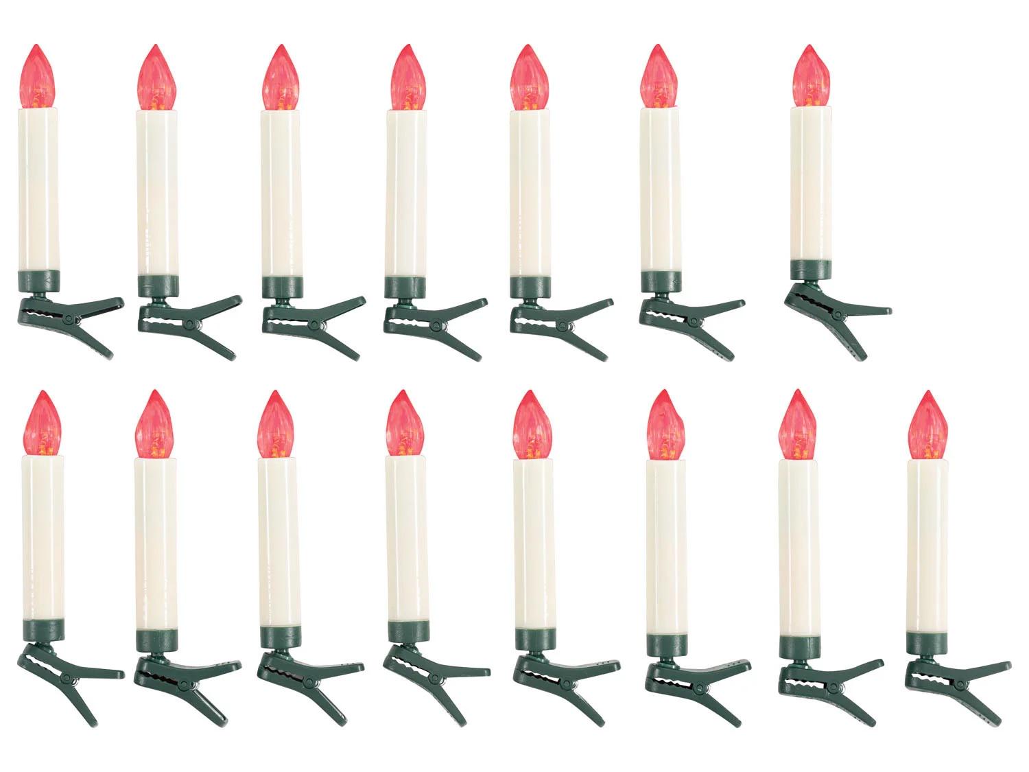 Гирлянда LED RGB Livarno Home Свечи на елку с пультом таймером и батарейками IP44 15 шт. (N1-00409-1) - фото 12 Гирлянда LED RGB Livarno Home Свечи на елку с пультом таймером и батарейками IP44 15 шт. (N1-00409-1) - фото 12