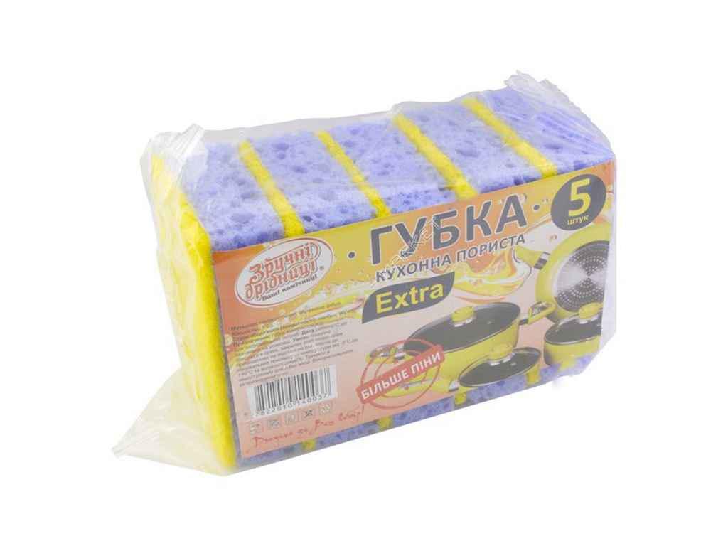 Губки кухонные Удобные мелочи Extra 5 шт. (928429)