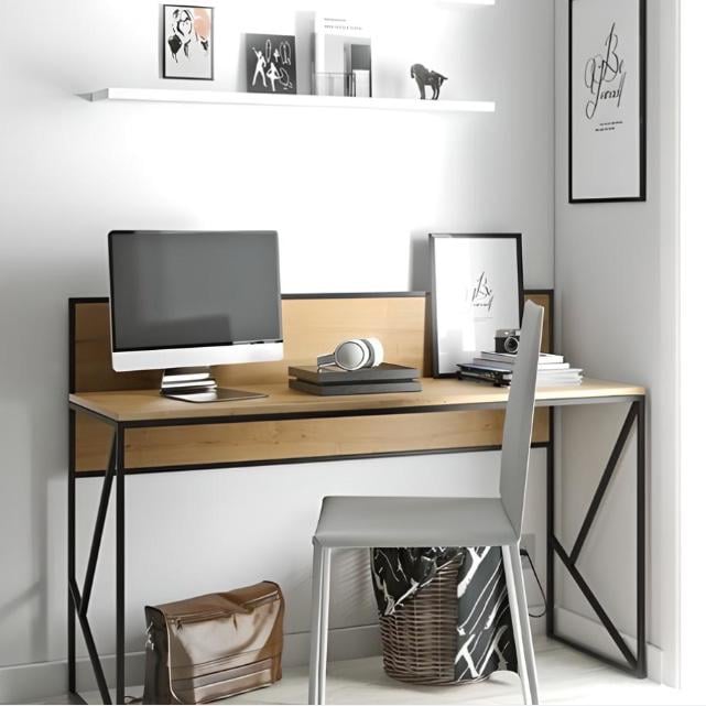 Стіл письмовий у стилі Лофт StepLoft каркас металевий (Comp-table-149)