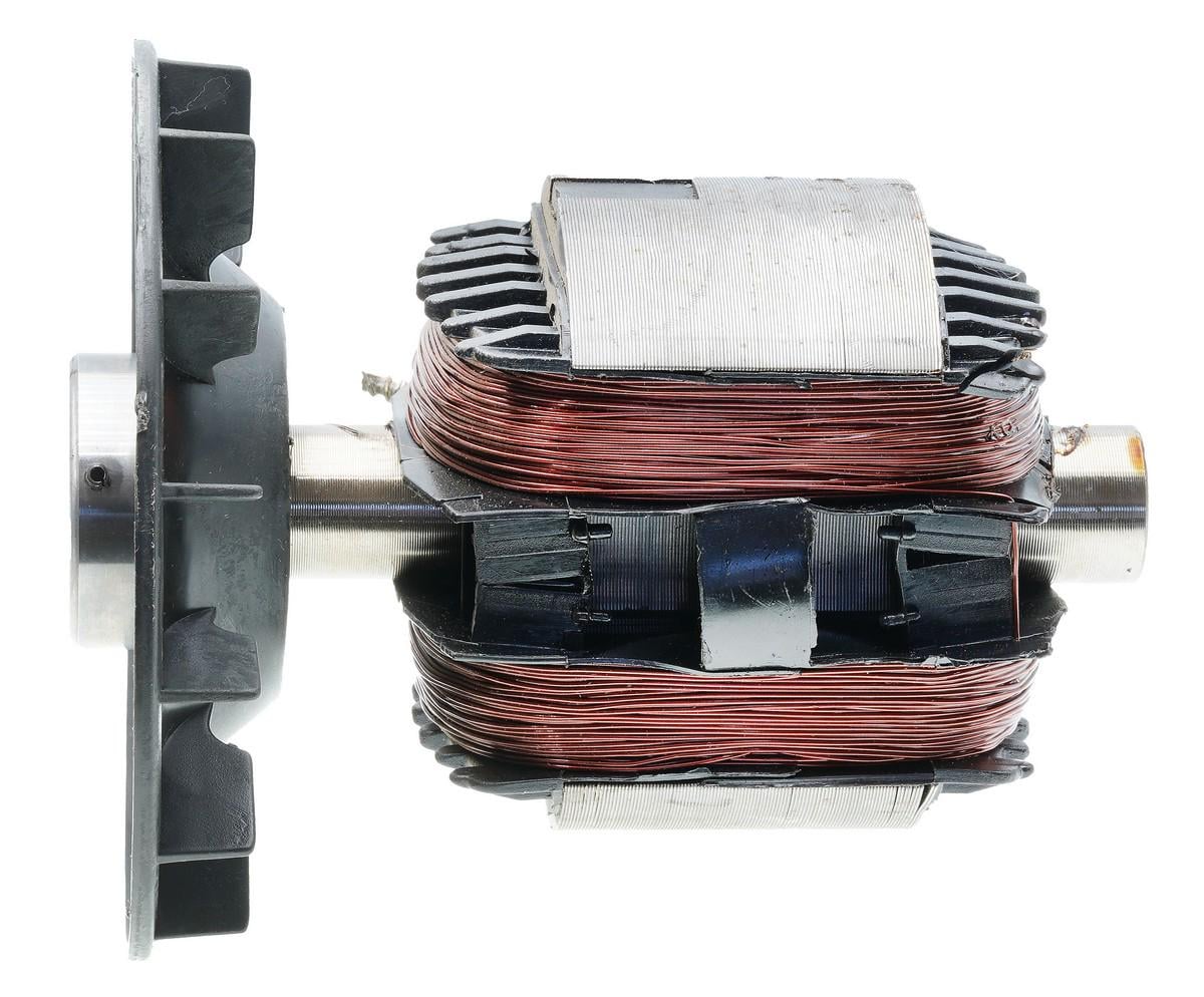 Якір електродвигуна генератора ET950/ET650 0.8-1.0 кВт 220V 95х156 посадка конус 17 мм (як1974)