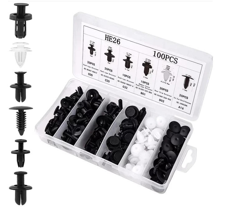 Автокліпси для салону 100 шт. (I00202) - фото 8 Автокліпси для салону 100 шт. (I00202) - фото 8