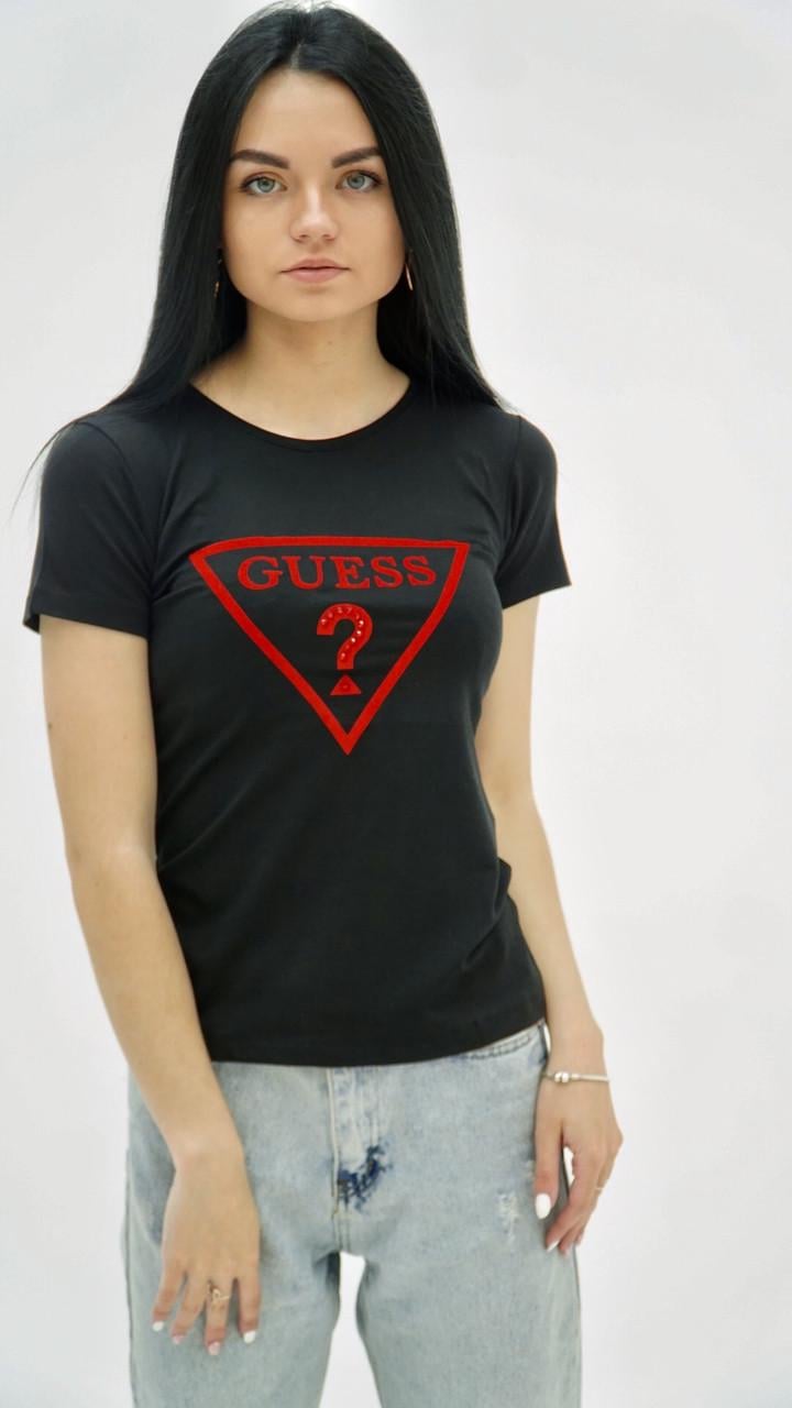 Футболка женская Guess KB 21231 2XL Black