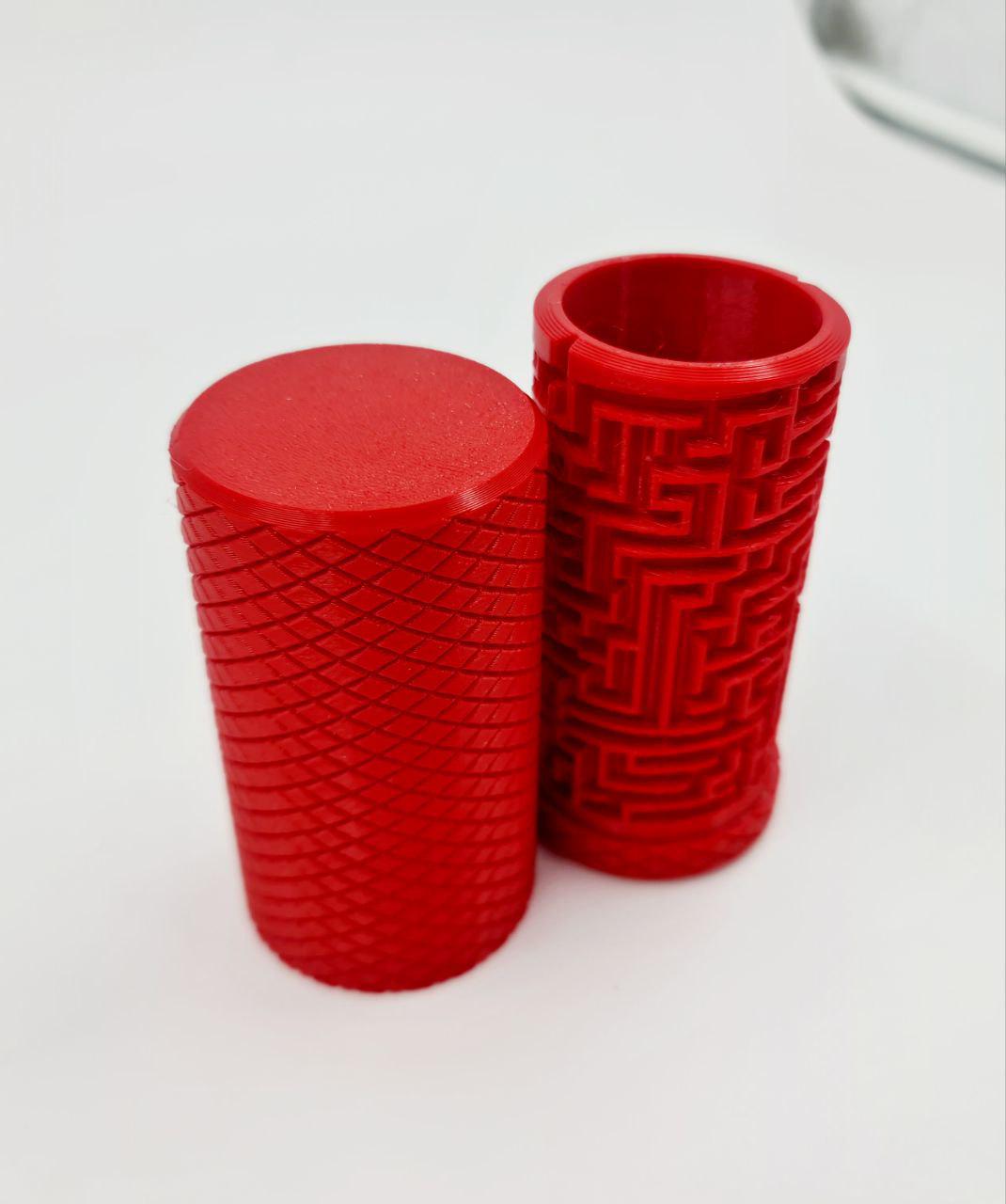 Подарочный тубус-лабиринт для денег 3D печать - фото 2 Подарочный тубус-лабиринт для денег 3D печать - фото 2