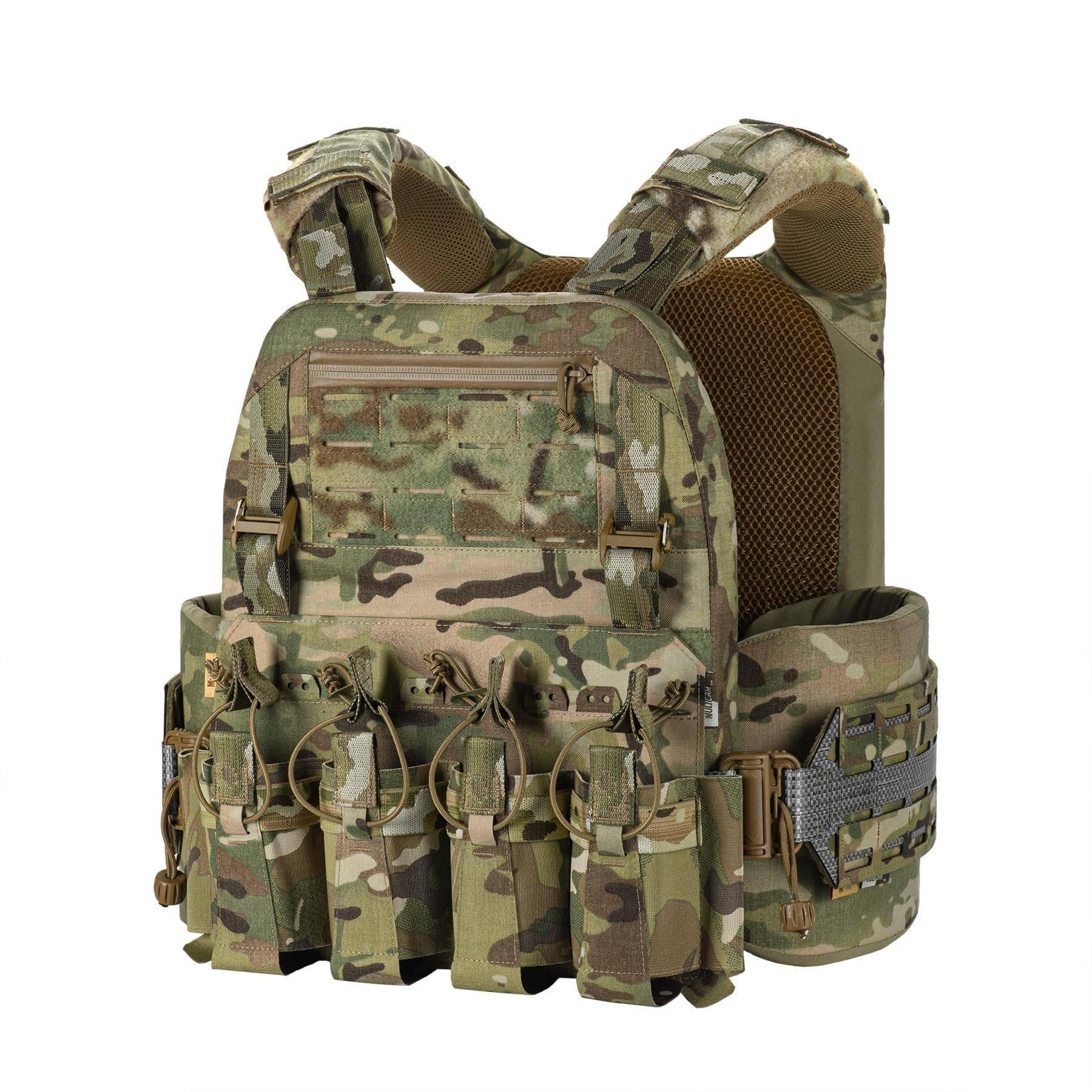 Плитоноска M-Tac Cuirass Tiger Elite 2 клас захисту XL Multicam