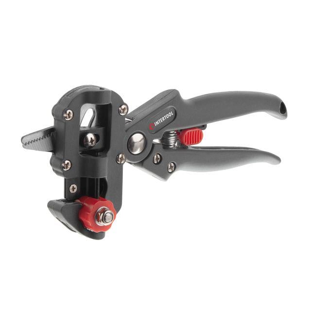Секатор для щеплення Intertool FT‑1020 Carbon 200 мм