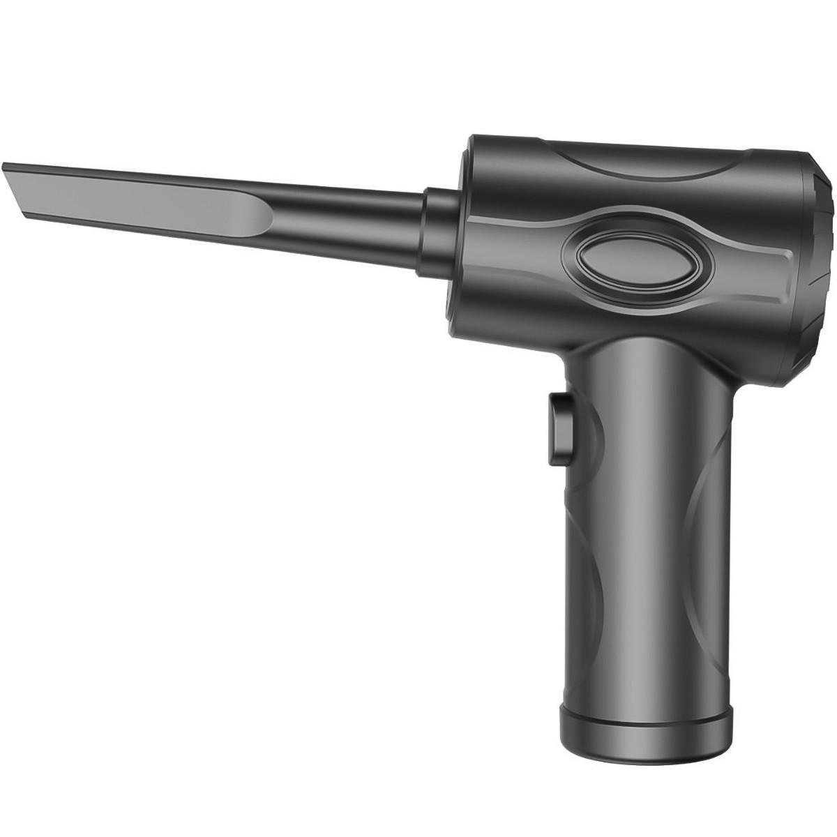 Компресор акумуляторний повітряний Addap PAD-01 для продувки пилу та очищення клавіатури/комп'ютера Компресор акумуляторний повітряний Addap PAD-01 для продувки пилу та очищення клавіатури/комп'ютера