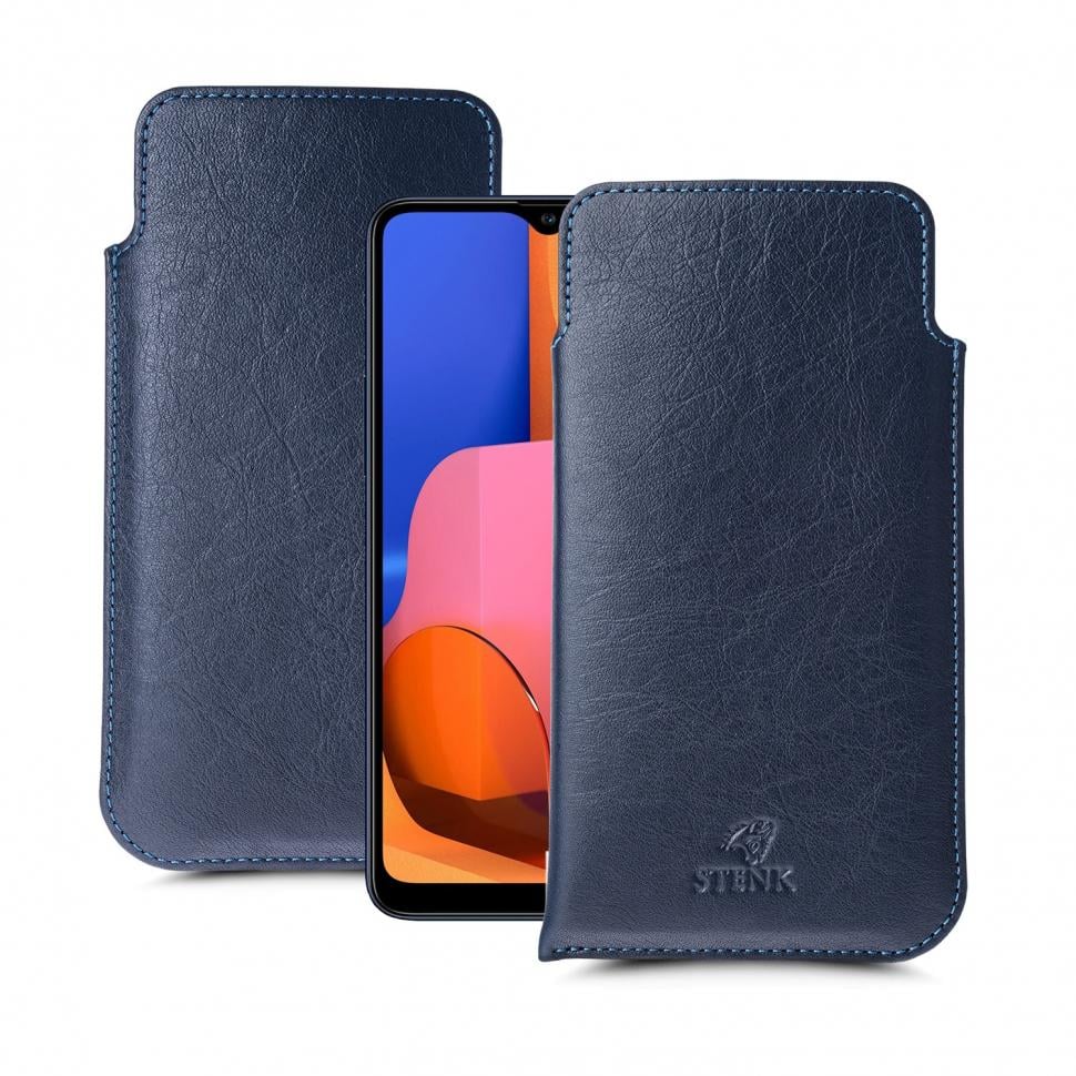 Футляр Stenk Elegance для Samsung Galaxy A20s Синий (64561) Футляр Stenk Elegance для Samsung Galaxy A20s Синий (64561)