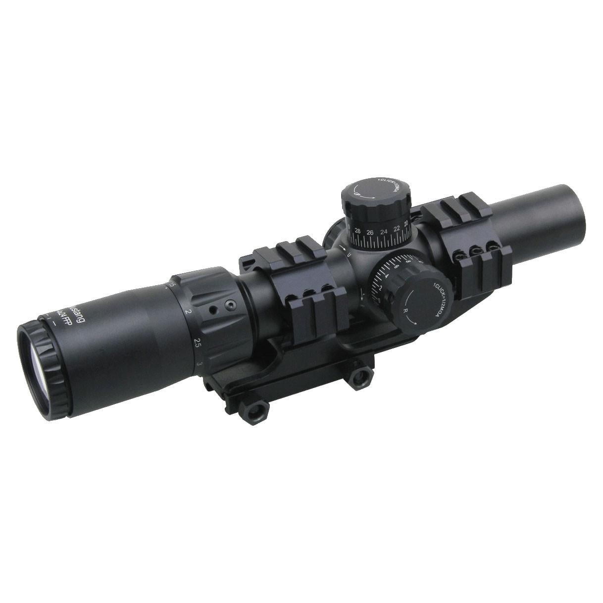 Оптический прицел Vector Optics Mustang 1-4x24 30 мм illum FFP Оптический прицел Vector Optics Mustang 1-4x24 30 мм illum FFP